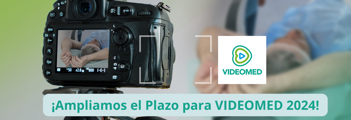 Ampliamos el Plazo de presentación de piezas para VIDEOMED 2024