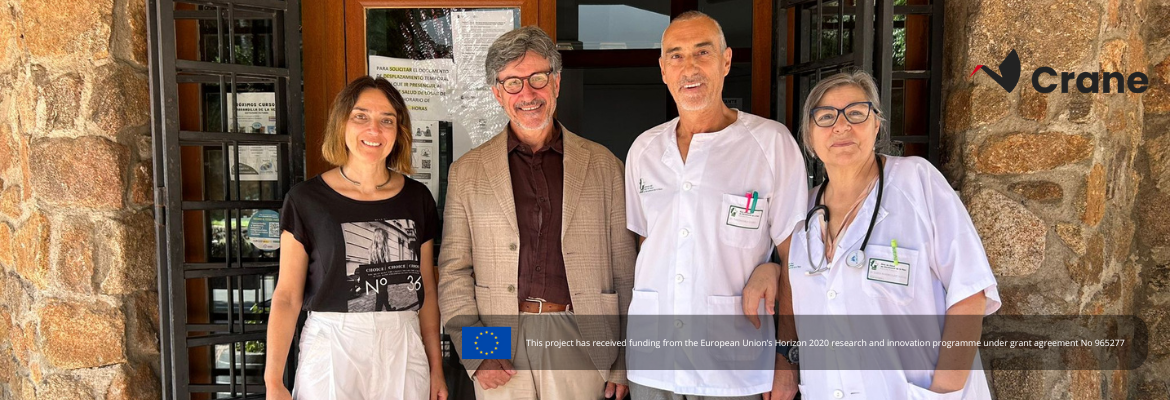 FUNDESALUD visita las dos localidades extremeñas donde un grupo de pacientes con enfermedades crónicas probará la nueva solución tecnológica de auto-cuidado CRANE
