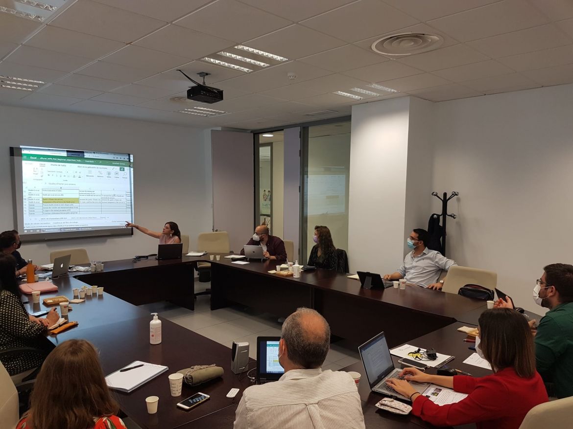 Reunión de Coordinación de los socios extremeños del proyecto dRural