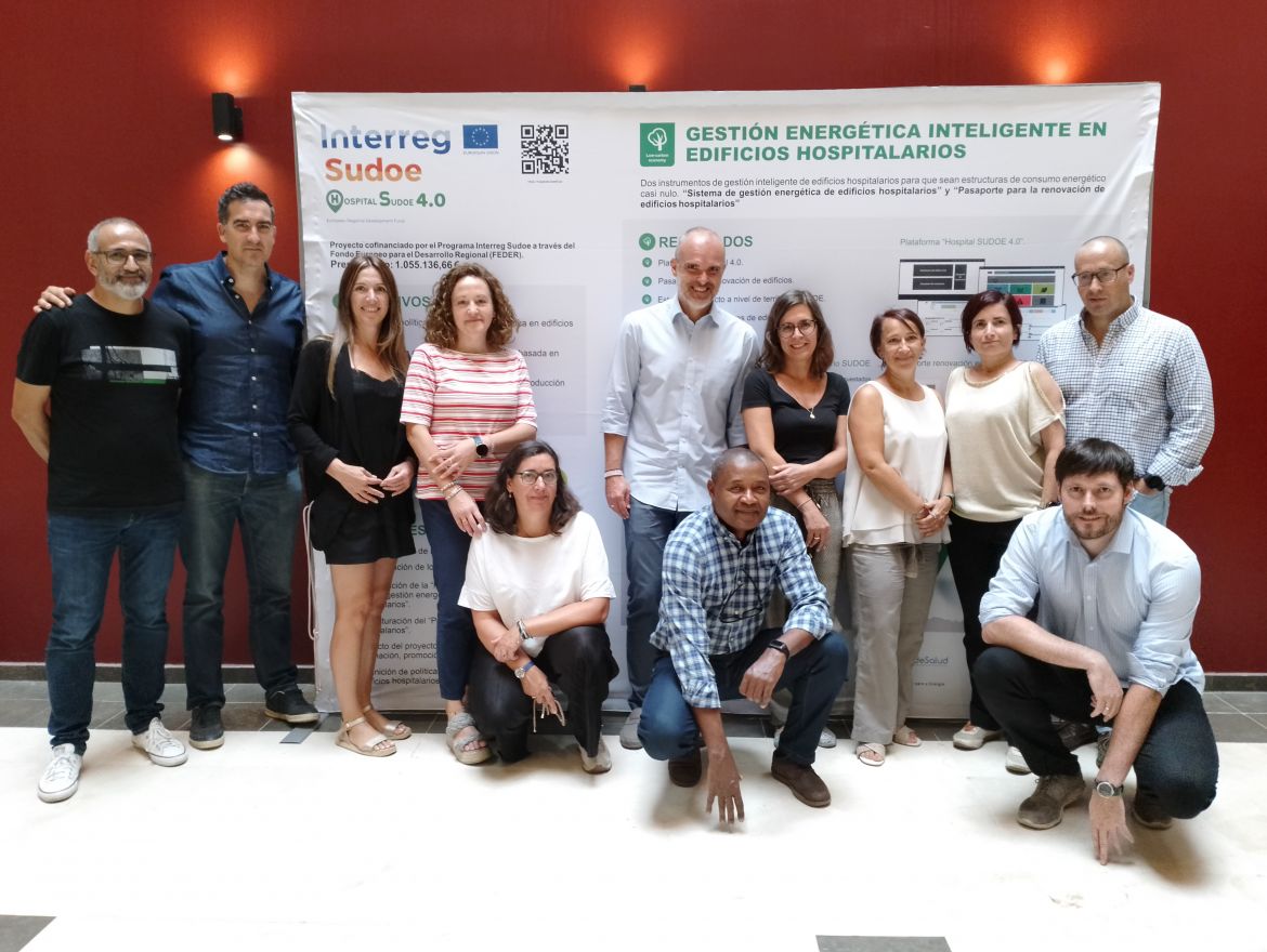 Eficiencia energética en edificios hospitalarios, la jornada para la difusión de los resultados del proyecto Hospital SUDOE 4.0
