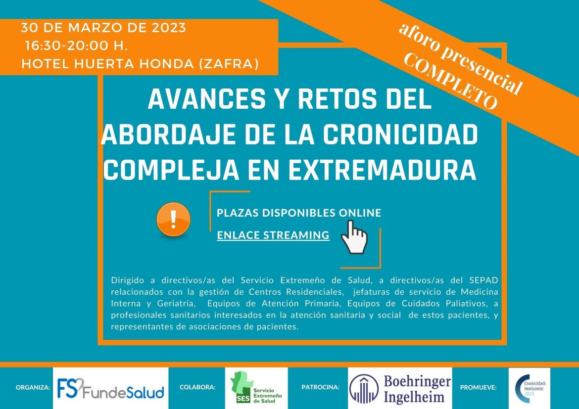 AVANCES Y RETOS DEL ABORDAJE DE LA CRONICIDAD COMPLEJA EN EXTREMADURA