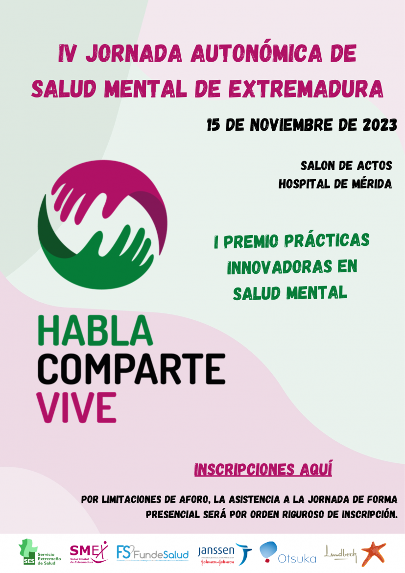 IV Jornada Autonómica de Salud Mental de Extremadura