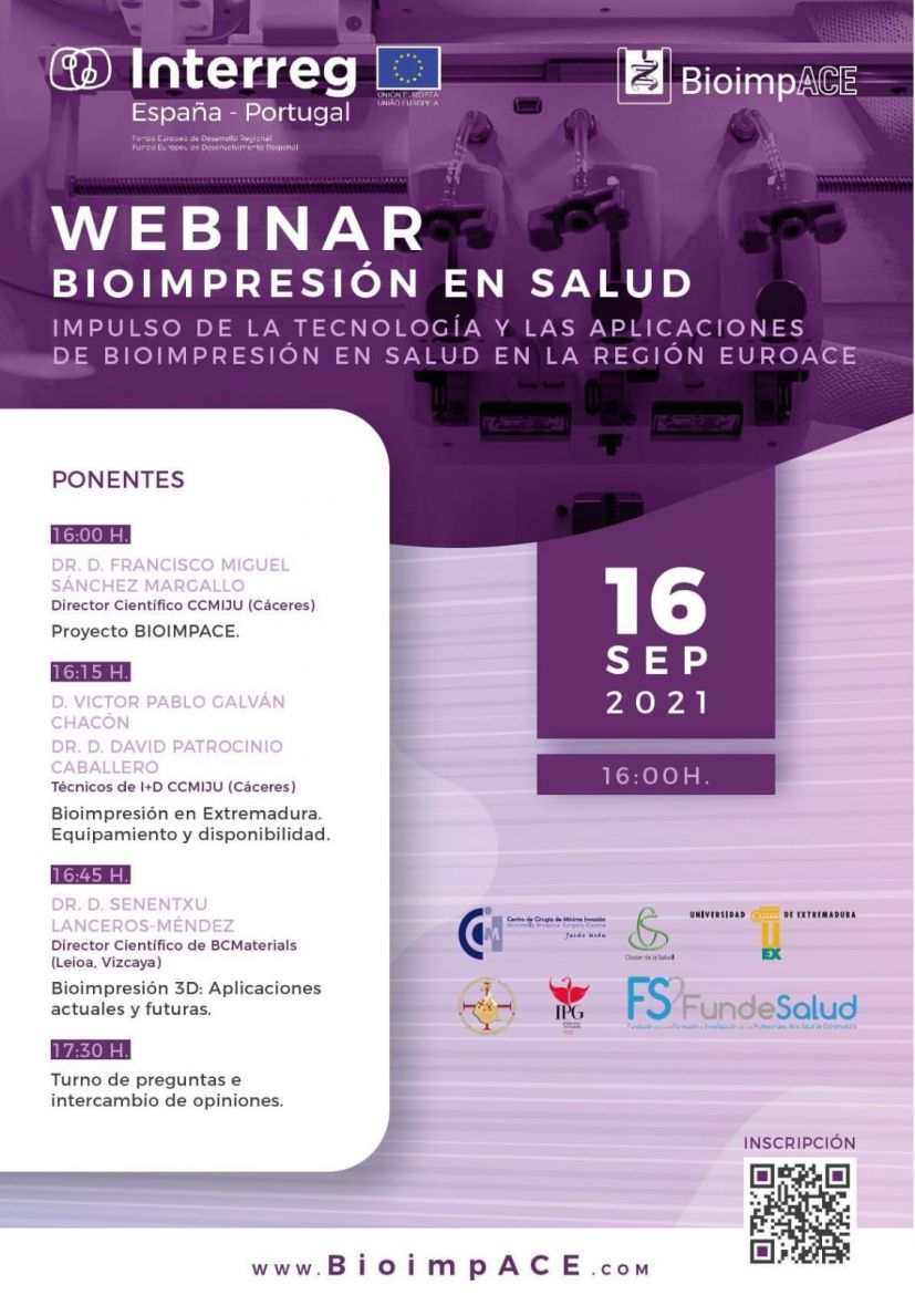 Webinar “Bioimpresión en salud”