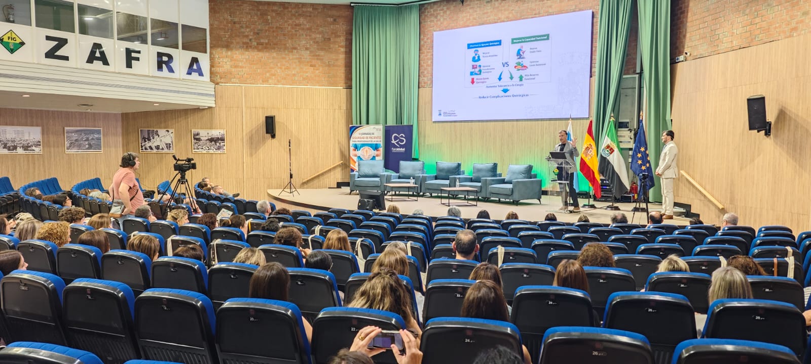 Más de 150 personas asistieron en Zafra a la IV Jornada de Seguridad de Pacientes para Profesionales de la Salud